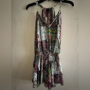 Floral Patchwork Tunic top